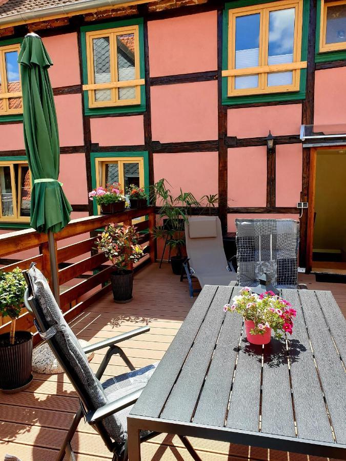 Ferienwohnung Goldstr.7 Quedlinburg Exterior photo